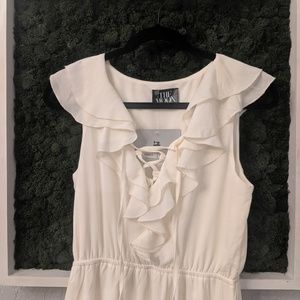 Modcloth The Moon Collection White Dress